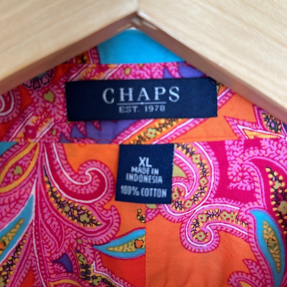 Chaps Button Blouse - image 7